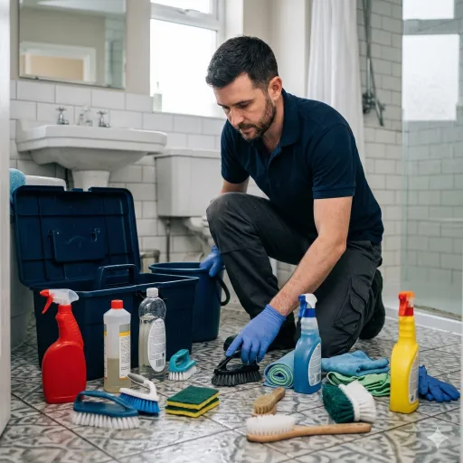 Bathroom Deep Clean