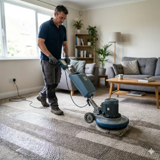Floor and Carpet Scrubbing